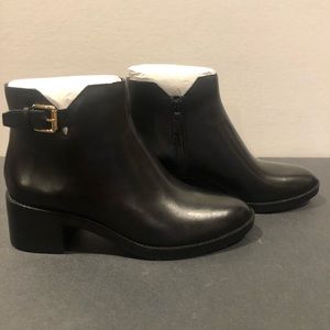 Cole Haan Grand.360 Black Leather Boots